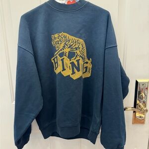 NWT Anine Bing Harvey sweatshirt size XS